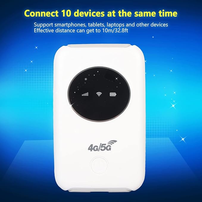 WiFi Modem, Unlocked 5G WiFi Mobile Hotspot