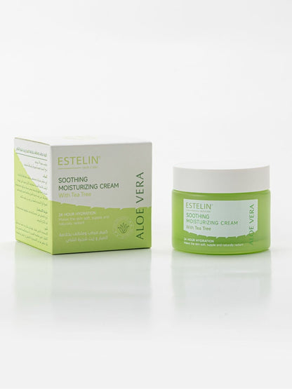 ESTELIN - Aloe Vera Soothing Moisturizing Cream with Tea Tree (Original)