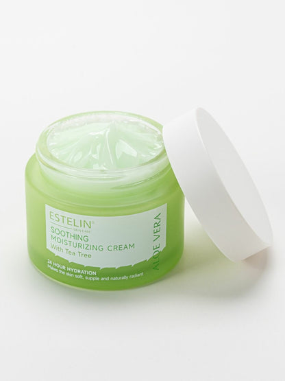 ESTELIN - Aloe Vera Soothing Moisturizing Cream with Tea Tree (Original)